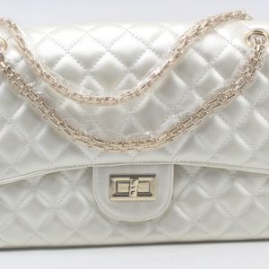 Noblag Crossbody Shoulder  White Women's Handbag